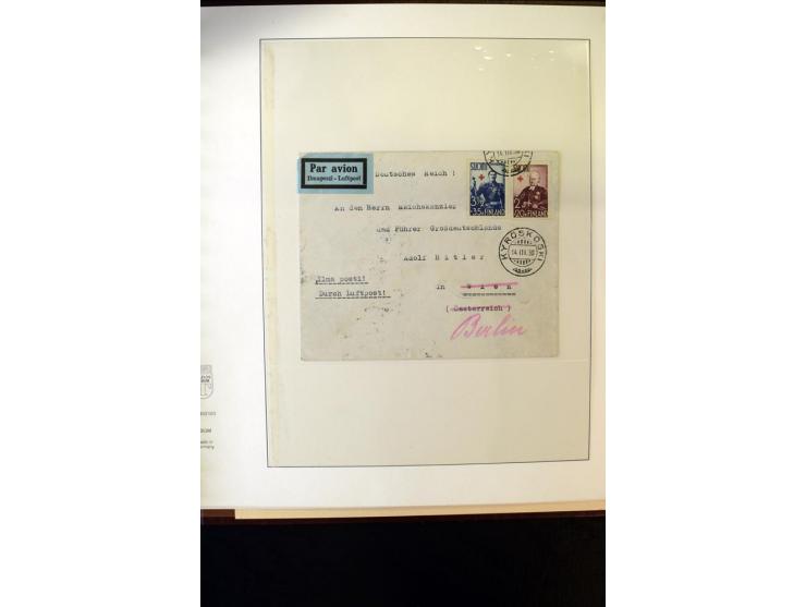 1902/45, postfrische, ungebrauchte und oft zusätzlich gestempelte reichhaltige Sammlung, in den Hauptnummern komplett (IV nur