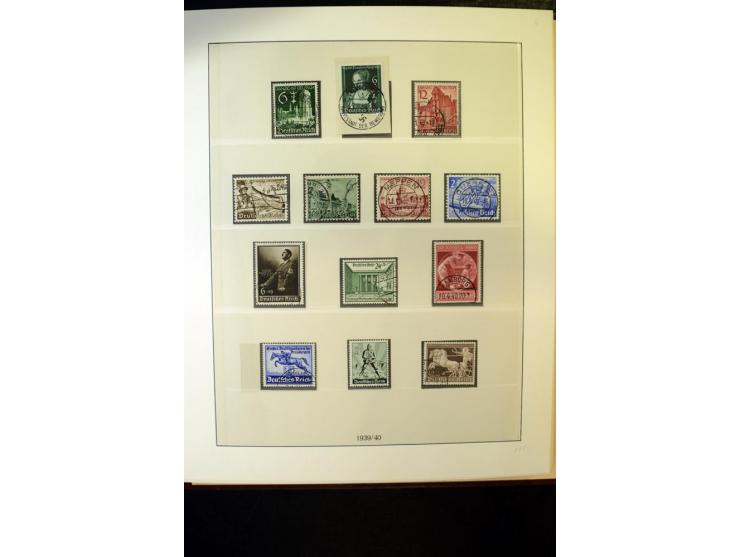 1902/45, postfrische, ungebrauchte und oft zusätzlich gestempelte reichhaltige Sammlung, in den Hauptnummern komplett (IV nur