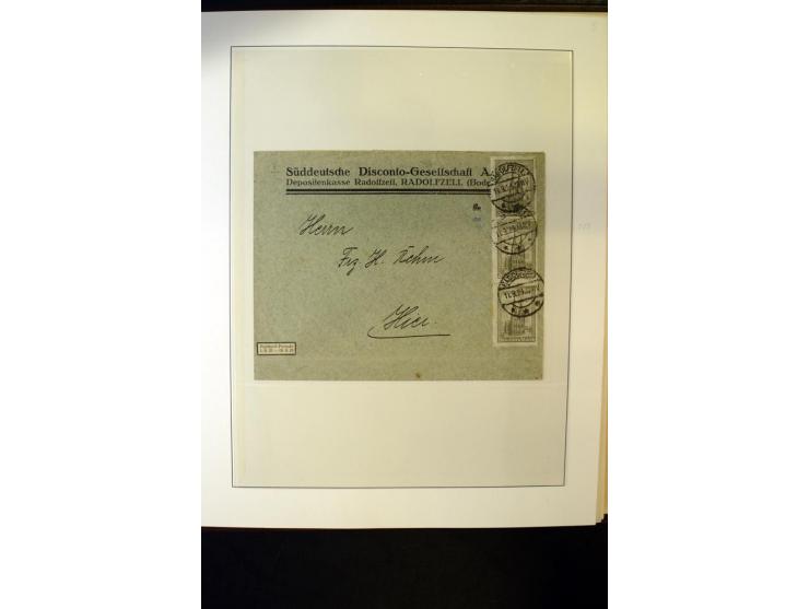 1902/45, postfrische, ungebrauchte und oft zusätzlich gestempelte reichhaltige Sammlung, in den Hauptnummern komplett (IV nur