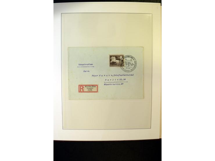1902/45, postfrische, ungebrauchte und oft zusätzlich gestempelte reichhaltige Sammlung, in den Hauptnummern komplett (IV nur