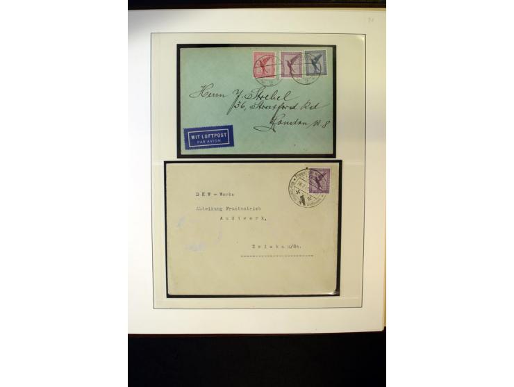 1902/45, postfrische, ungebrauchte und oft zusätzlich gestempelte reichhaltige Sammlung, in den Hauptnummern komplett (IV nur