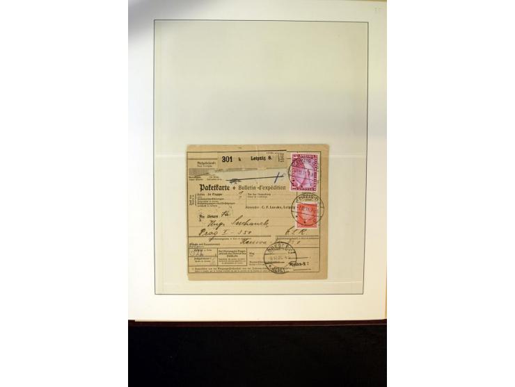 1902/45, postfrische, ungebrauchte und oft zusätzlich gestempelte reichhaltige Sammlung, in den Hauptnummern komplett (IV nur