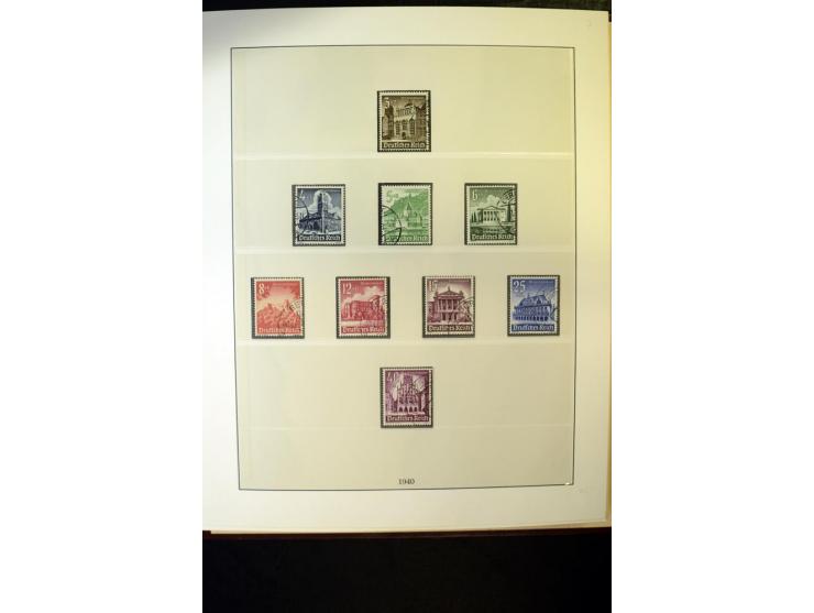1902/45, postfrische, ungebrauchte und oft zusätzlich gestempelte reichhaltige Sammlung, in den Hauptnummern komplett (IV nur