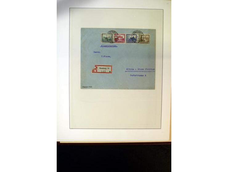 1902/45, postfrische, ungebrauchte und oft zusätzlich gestempelte reichhaltige Sammlung, in den Hauptnummern komplett (IV nur