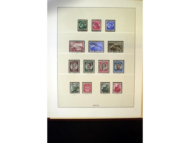 1902/45, postfrische, ungebrauchte und oft zusätzlich gestempelte reichhaltige Sammlung, in den Hauptnummern komplett (IV nur