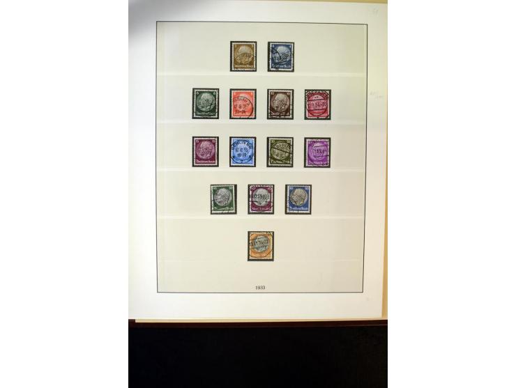 1902/45, postfrische, ungebrauchte und oft zusätzlich gestempelte reichhaltige Sammlung, in den Hauptnummern komplett (IV nur