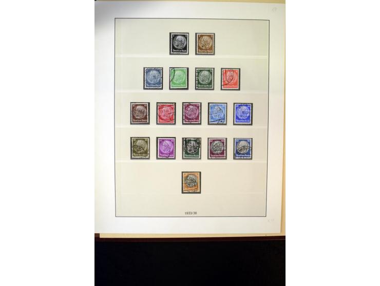 1902/45, postfrische, ungebrauchte und oft zusätzlich gestempelte reichhaltige Sammlung, in den Hauptnummern komplett (IV nur