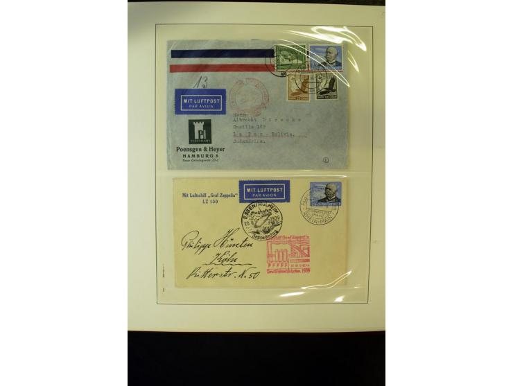 1902/45, postfrische, ungebrauchte und oft zusätzlich gestempelte reichhaltige Sammlung, in den Hauptnummern komplett (IV nur