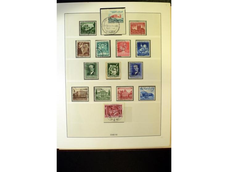1902/45, postfrische, ungebrauchte und oft zusätzlich gestempelte reichhaltige Sammlung, in den Hauptnummern komplett (IV nur