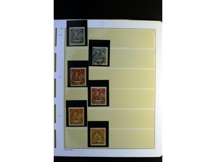 1917/23, Inflation: postfrische, ungebrauchte und gestempelte Sammlung mit vielen guten Werten und besseren Farben, dabei Mi.