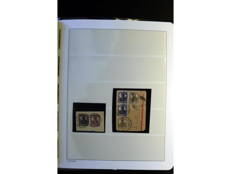 1917/23, Inflation: postfrische, ungebrauchte und gestempelte Sammlung mit vielen guten Werten und besseren Farben, dabei Mi.