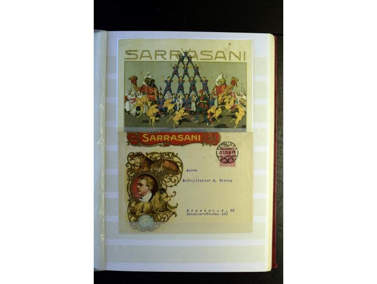 1920/1922, umfangreiche Spezial-Sammlung der Germania-Ausgabe (Mi.-Nr. 140-157 + 197-198) inkl. der Aufdruckausgaben von Saar