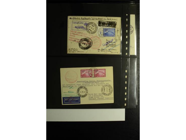 1923/1932, umfangreiche Sammlung mit einigen hundert Briefen und Karten mit vielen besseren Einzel- und Mehrfachfrankaturen, 