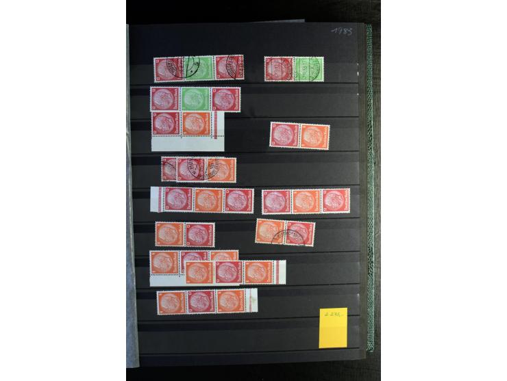  1910/41, postfrische, ungebrauchte und gestempelte Sammlung mit vielen guten Kombinationen wie Mi.-Nr. S1.4, S1-8, W1.1, W2.