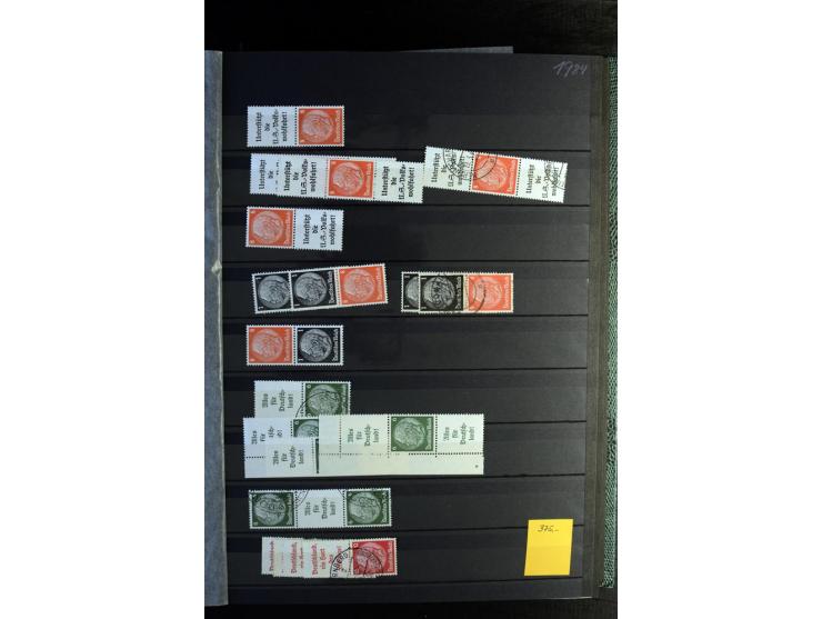  1910/41, postfrische, ungebrauchte und gestempelte Sammlung mit vielen guten Kombinationen wie Mi.-Nr. S1.4, S1-8, W1.1, W2.