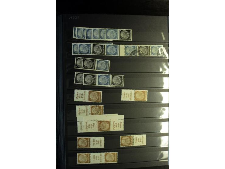  1910/41, postfrische, ungebrauchte und gestempelte Sammlung mit vielen guten Kombinationen wie Mi.-Nr. S1.4, S1-8, W1.1, W2.