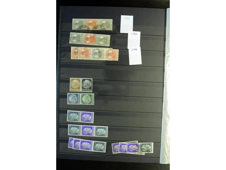  1910/41, postfrische, ungebrauchte und gestempelte Sammlung mit vielen guten Kombinationen wie Mi.-Nr. S1.4, S1-8, W1.1, W2.