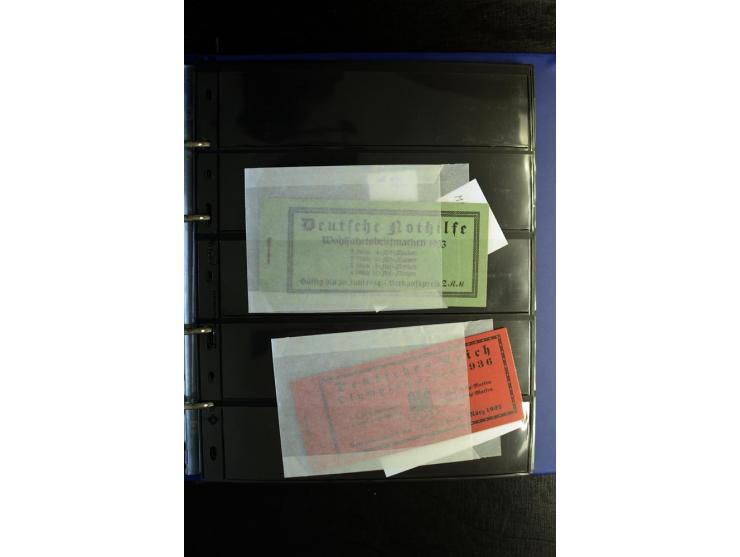 1910/41, postfrische, ungebrauchte und gestempelte Sammlung mit vielen guten Kombinationen wie Mi.-Nr. S1.4, S1-8, W1.1, W2.