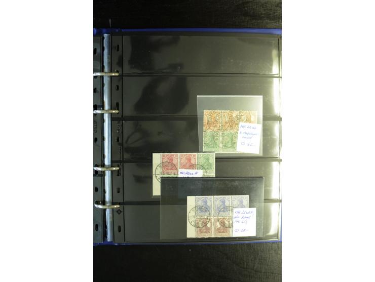  1910/41, postfrische, ungebrauchte und gestempelte Sammlung mit vielen guten Kombinationen wie Mi.-Nr. S1.4, S1-8, W1.1, W2.