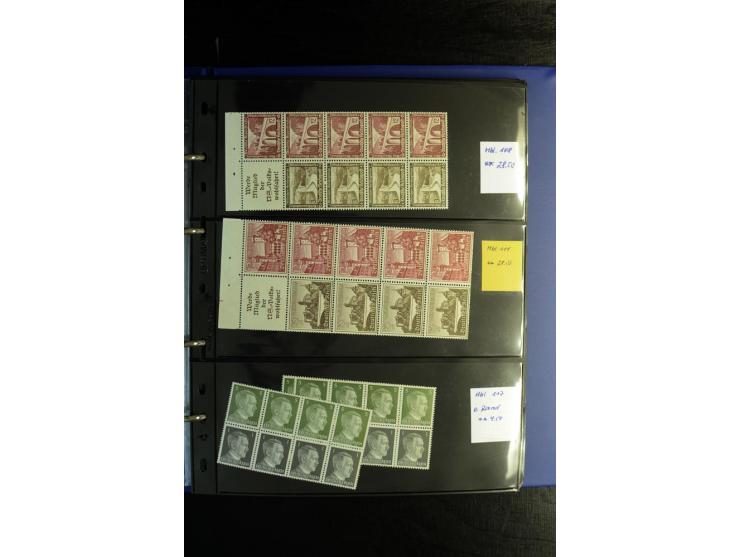  1910/41, postfrische, ungebrauchte und gestempelte Sammlung mit vielen guten Kombinationen wie Mi.-Nr. S1.4, S1-8, W1.1, W2.