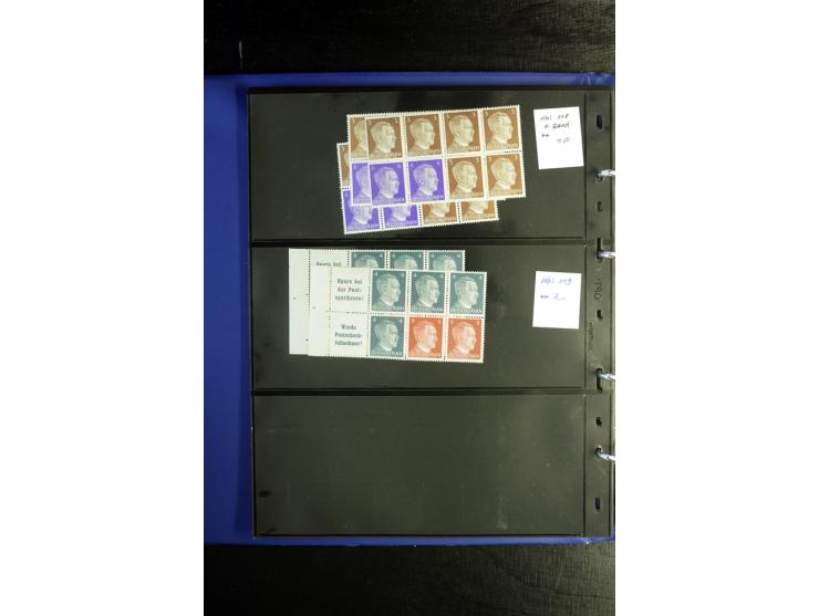  1910/41, postfrische, ungebrauchte und gestempelte Sammlung mit vielen guten Kombinationen wie Mi.-Nr. S1.4, S1-8, W1.1, W2.
