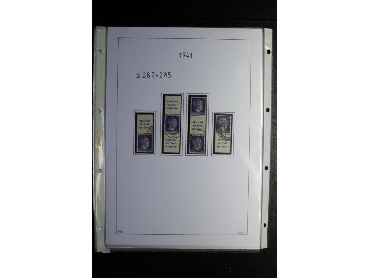 1912/41, gestempelte Sammlung mit vielen guten Kombinationen, Infla teils signiert, aber auch mit fraglichen Stempeln