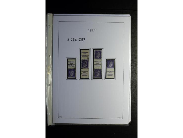1912/41, gestempelte Sammlung mit vielen guten Kombinationen, Infla teils signiert, aber auch mit fraglichen Stempeln