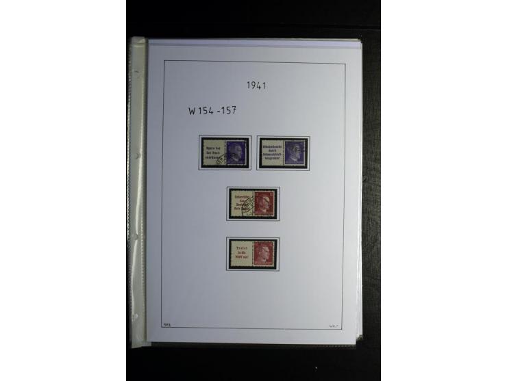 1912/41, gestempelte Sammlung mit vielen guten Kombinationen, Infla teils signiert, aber auch mit fraglichen Stempeln