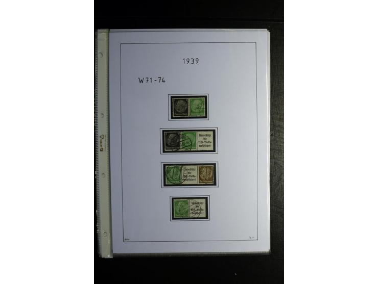 1912/41, gestempelte Sammlung mit vielen guten Kombinationen, Infla teils signiert, aber auch mit fraglichen Stempeln