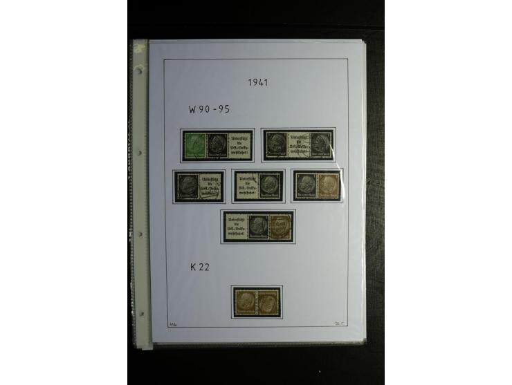 1912/41, gestempelte Sammlung mit vielen guten Kombinationen, Infla teils signiert, aber auch mit fraglichen Stempeln