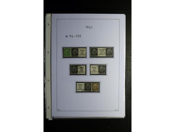1912/41, gestempelte Sammlung mit vielen guten Kombinationen, Infla teils signiert, aber auch mit fraglichen Stempeln
