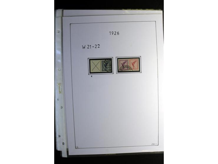 1912/41, gestempelte Sammlung mit vielen guten Kombinationen, Infla teils signiert, aber auch mit fraglichen Stempeln