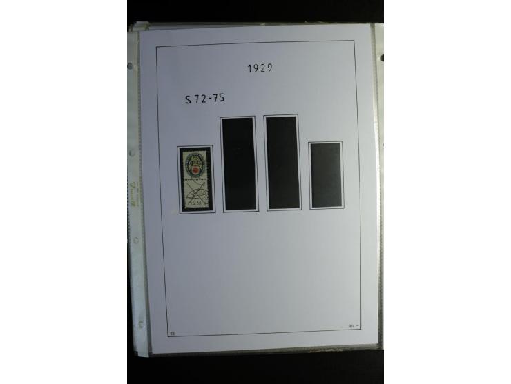 1912/41, gestempelte Sammlung mit vielen guten Kombinationen, Infla teils signiert, aber auch mit fraglichen Stempeln