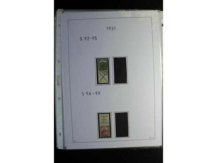 1912/41, gestempelte Sammlung mit vielen guten Kombinationen, Infla teils signiert, aber auch mit fraglichen Stempeln