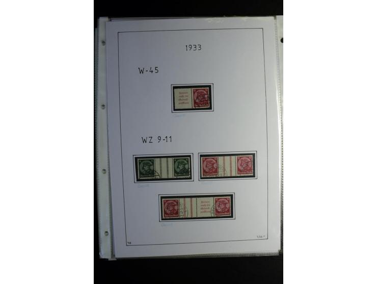 1912/41, gestempelte Sammlung mit vielen guten Kombinationen, Infla teils signiert, aber auch mit fraglichen Stempeln