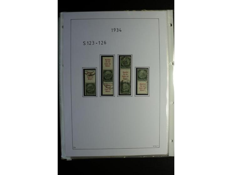 1912/41, gestempelte Sammlung mit vielen guten Kombinationen, Infla teils signiert, aber auch mit fraglichen Stempeln