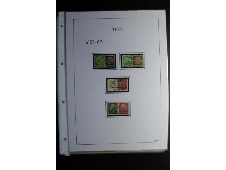 1912/41, gestempelte Sammlung mit vielen guten Kombinationen, Infla teils signiert, aber auch mit fraglichen Stempeln