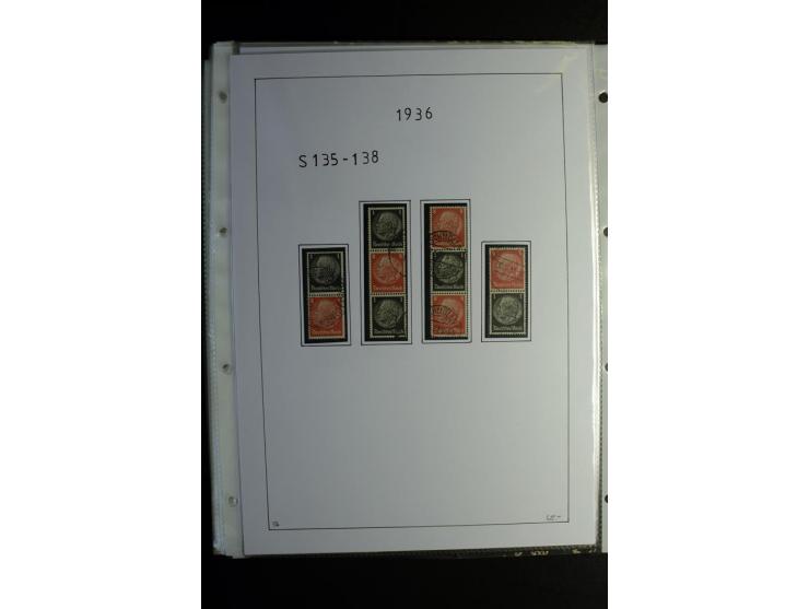 1912/41, gestempelte Sammlung mit vielen guten Kombinationen, Infla teils signiert, aber auch mit fraglichen Stempeln