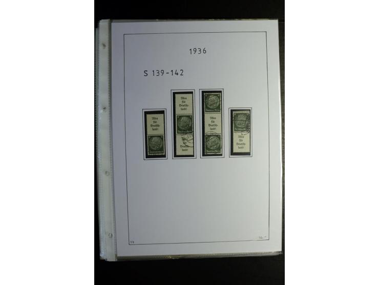 1912/41, gestempelte Sammlung mit vielen guten Kombinationen, Infla teils signiert, aber auch mit fraglichen Stempeln