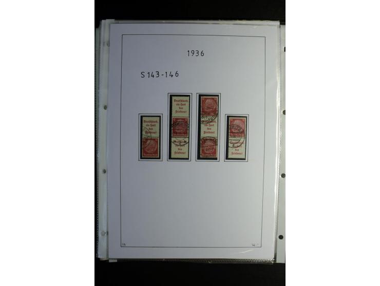 1912/41, gestempelte Sammlung mit vielen guten Kombinationen, Infla teils signiert, aber auch mit fraglichen Stempeln