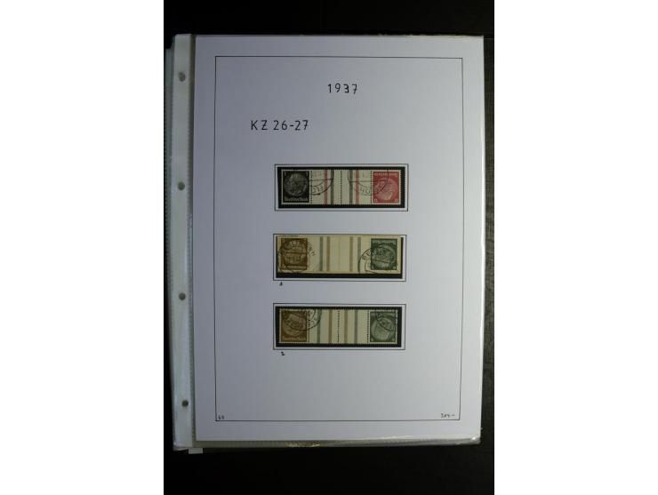 1912/41, gestempelte Sammlung mit vielen guten Kombinationen, Infla teils signiert, aber auch mit fraglichen Stempeln