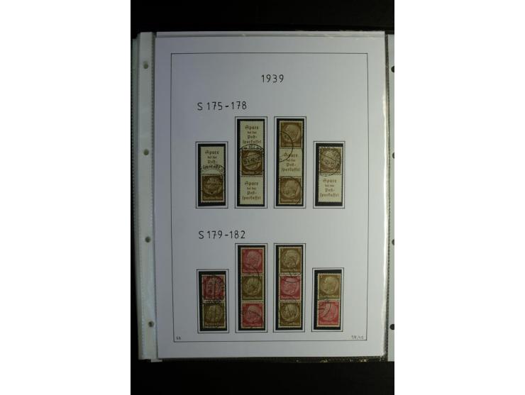 1912/41, gestempelte Sammlung mit vielen guten Kombinationen, Infla teils signiert, aber auch mit fraglichen Stempeln