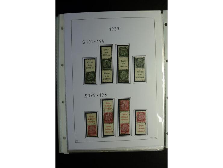 1912/41, gestempelte Sammlung mit vielen guten Kombinationen, Infla teils signiert, aber auch mit fraglichen Stempeln