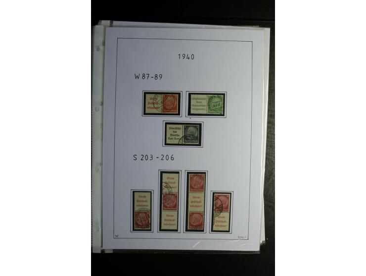 1912/41, gestempelte Sammlung mit vielen guten Kombinationen, Infla teils signiert, aber auch mit fraglichen Stempeln