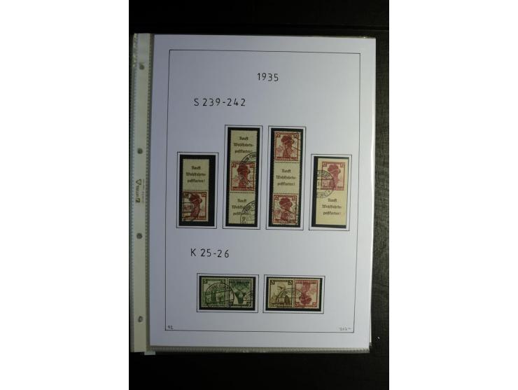 1912/41, gestempelte Sammlung mit vielen guten Kombinationen, Infla teils signiert, aber auch mit fraglichen Stempeln