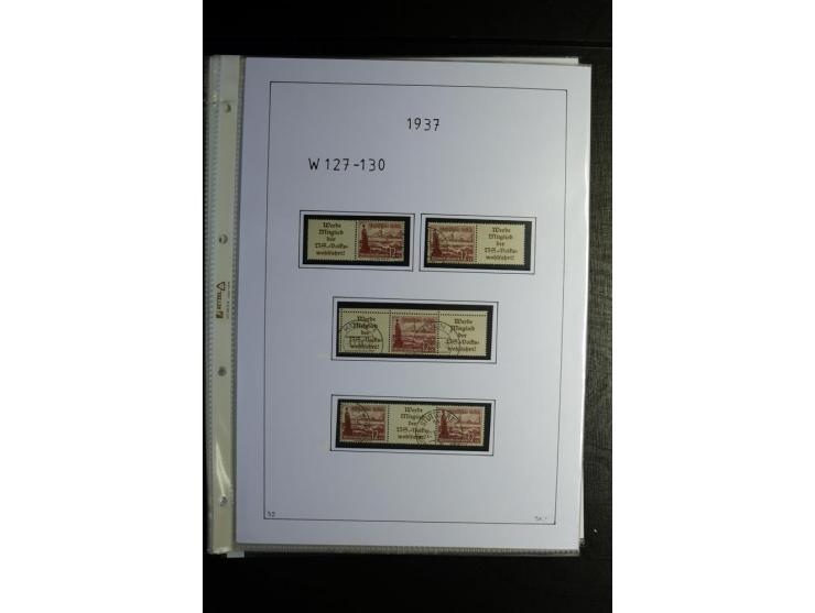 1912/41, gestempelte Sammlung mit vielen guten Kombinationen, Infla teils signiert, aber auch mit fraglichen Stempeln