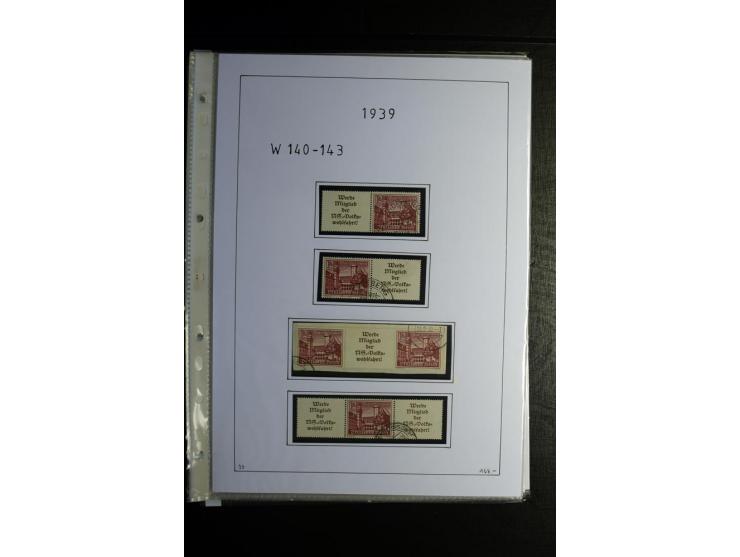 1912/41, gestempelte Sammlung mit vielen guten Kombinationen, Infla teils signiert, aber auch mit fraglichen Stempeln