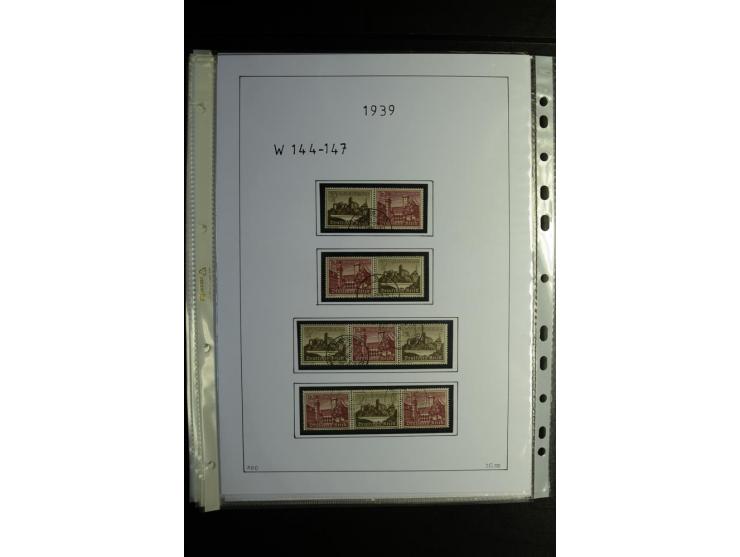 1912/41, gestempelte Sammlung mit vielen guten Kombinationen, Infla teils signiert, aber auch mit fraglichen Stempeln