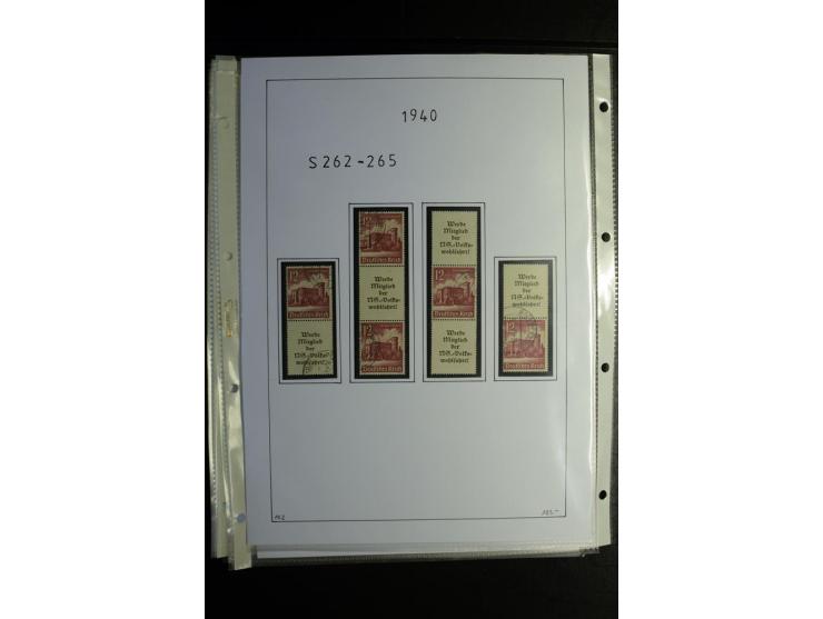 1912/41, gestempelte Sammlung mit vielen guten Kombinationen, Infla teils signiert, aber auch mit fraglichen Stempeln