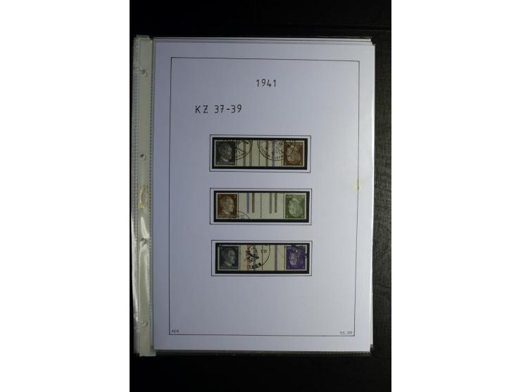 1912/41, gestempelte Sammlung mit vielen guten Kombinationen, Infla teils signiert, aber auch mit fraglichen Stempeln